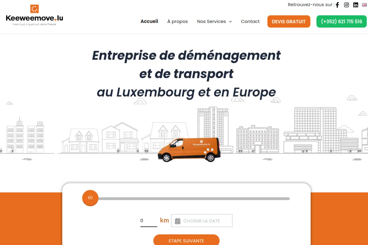 Keewee Move — Marketplace déménagement