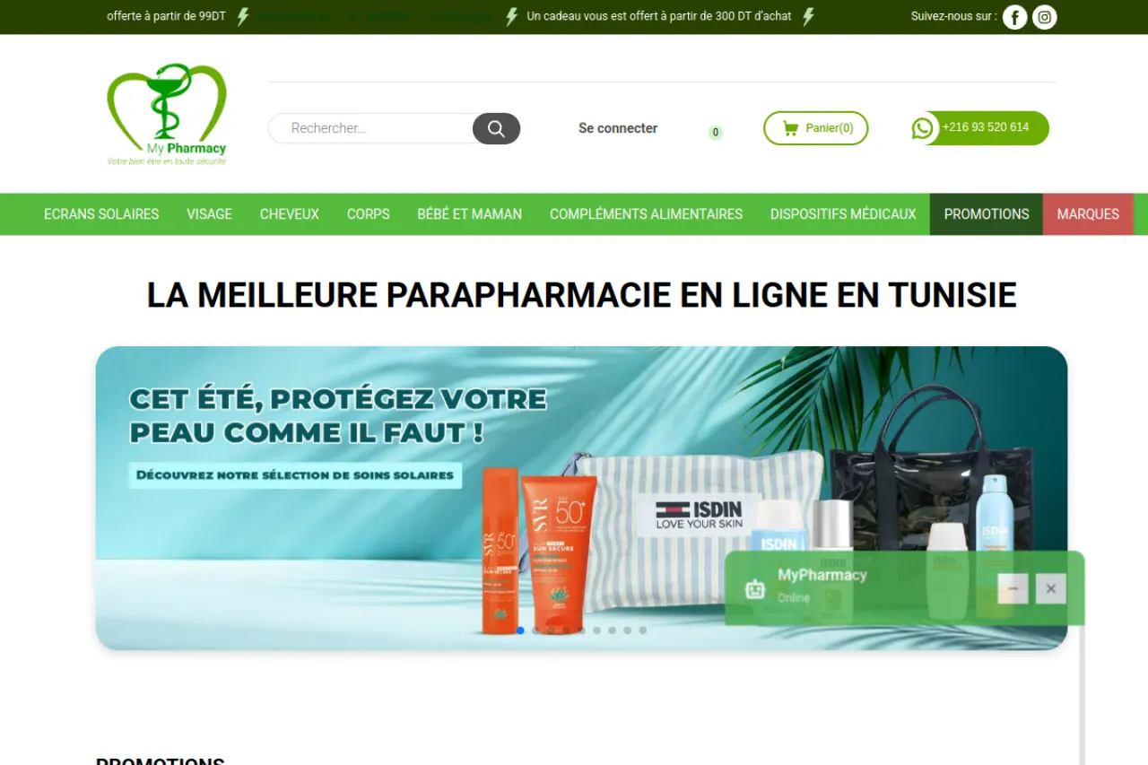 MyPharmacy — E-commerce pharmacie