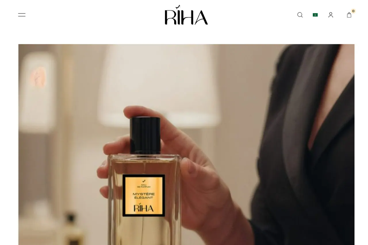 RIHA SA — Site corporate luxe