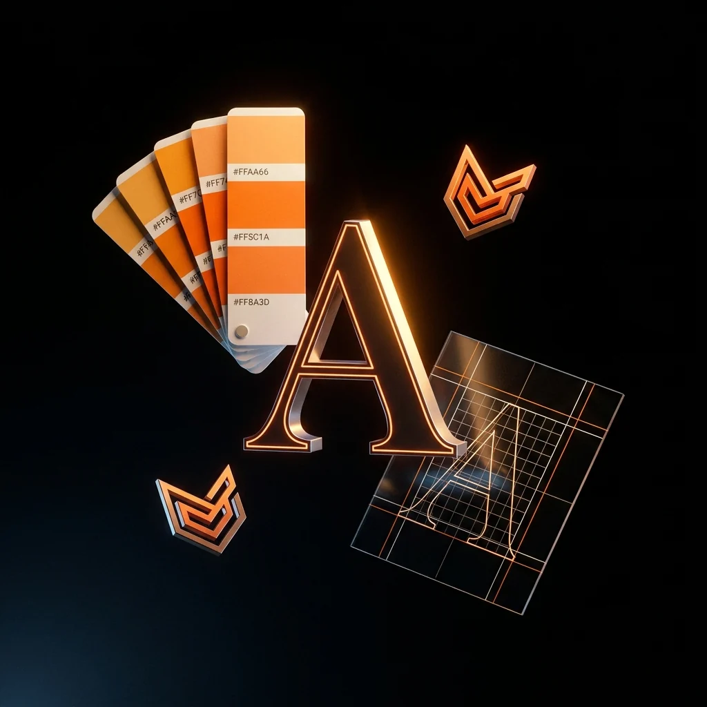 Design & branding — palette et typographie Moov